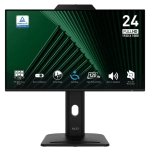 Монитор 23.8" MSI PRO MP242PMG IPS 1920x1080 120Hz 1ms 300cd/m 1500:1 HDMI VGA DP 3xUSB 2x2W Встроенная WEB камера с микрофоном, Регулировка по Высоте HAS, Черный