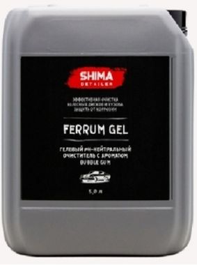 SHIMA DETAILER FERRUM GEL  гелевый нейтральный очиститель дисков5л (new car)