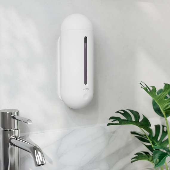 Диспенсер настенный для жидкого мыла Penguin, 443 мл, белый