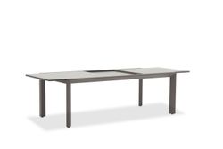 Nora-Andy 10N, комплект обеденной мебели антрацит/серый, алюминий/тик