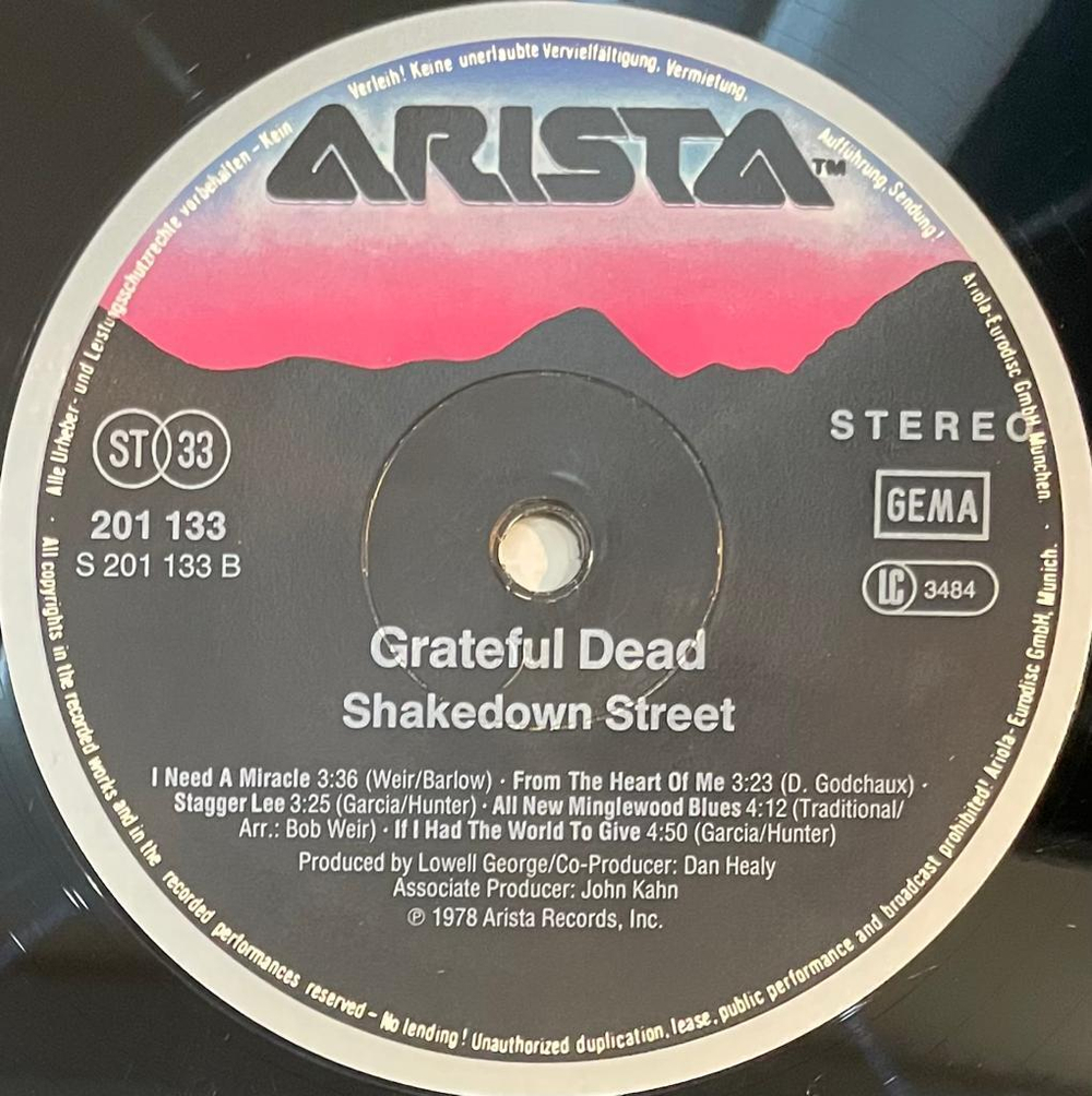 Grateful Dead - Shakedown Street (Германия)