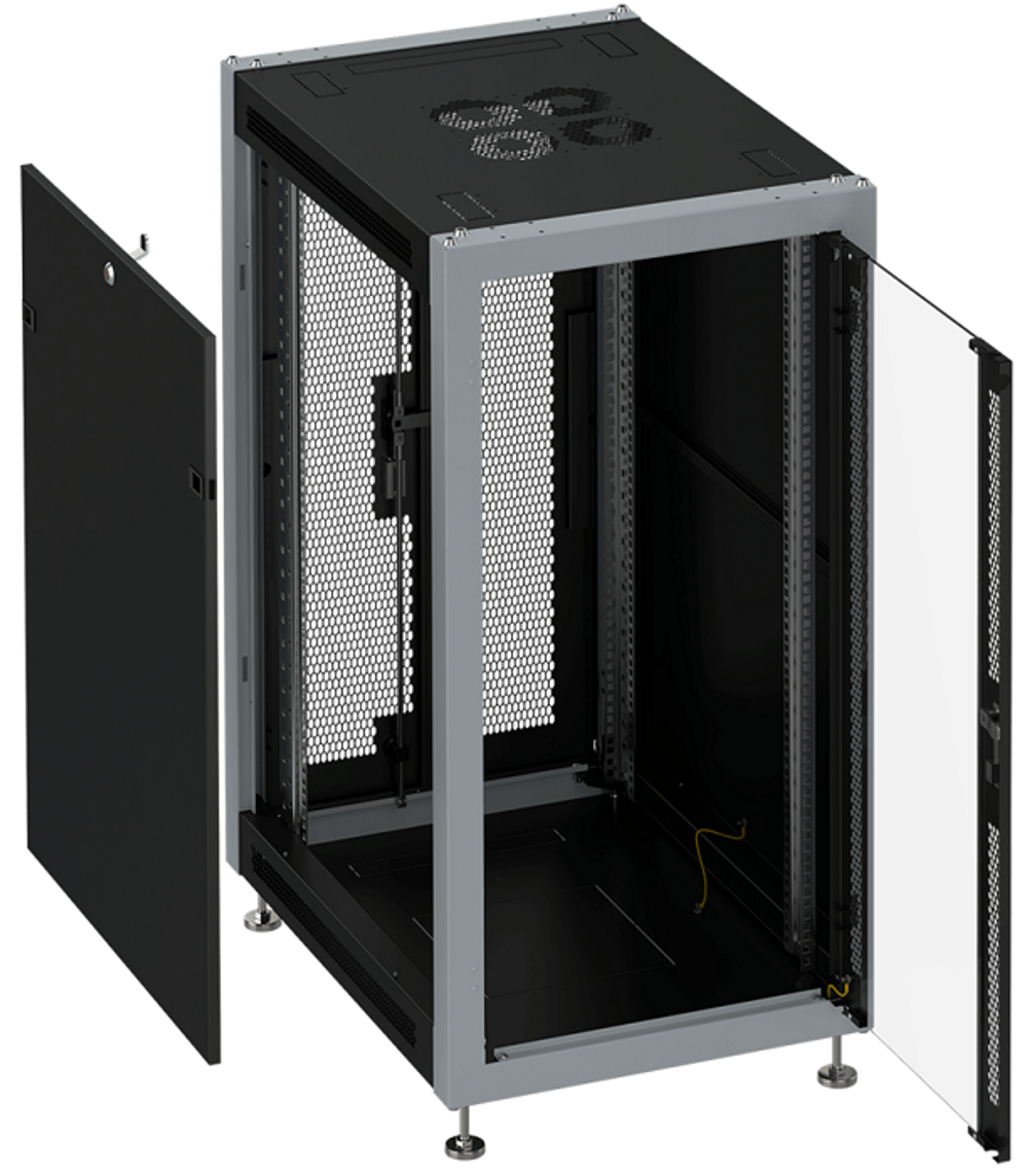 Шкаф напольный 19", 15U SYSMATRIX SL 6015.914