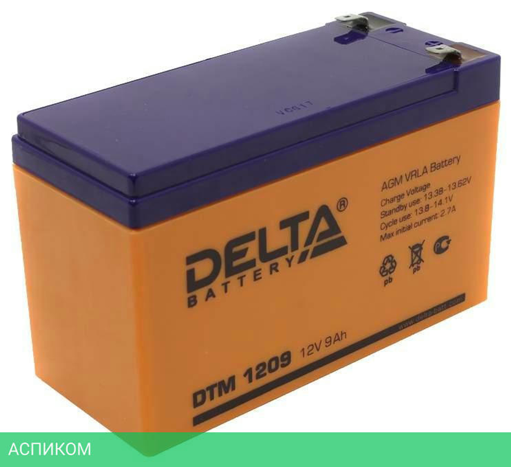 Аккумулятор для ИБП Delta DTM 1209