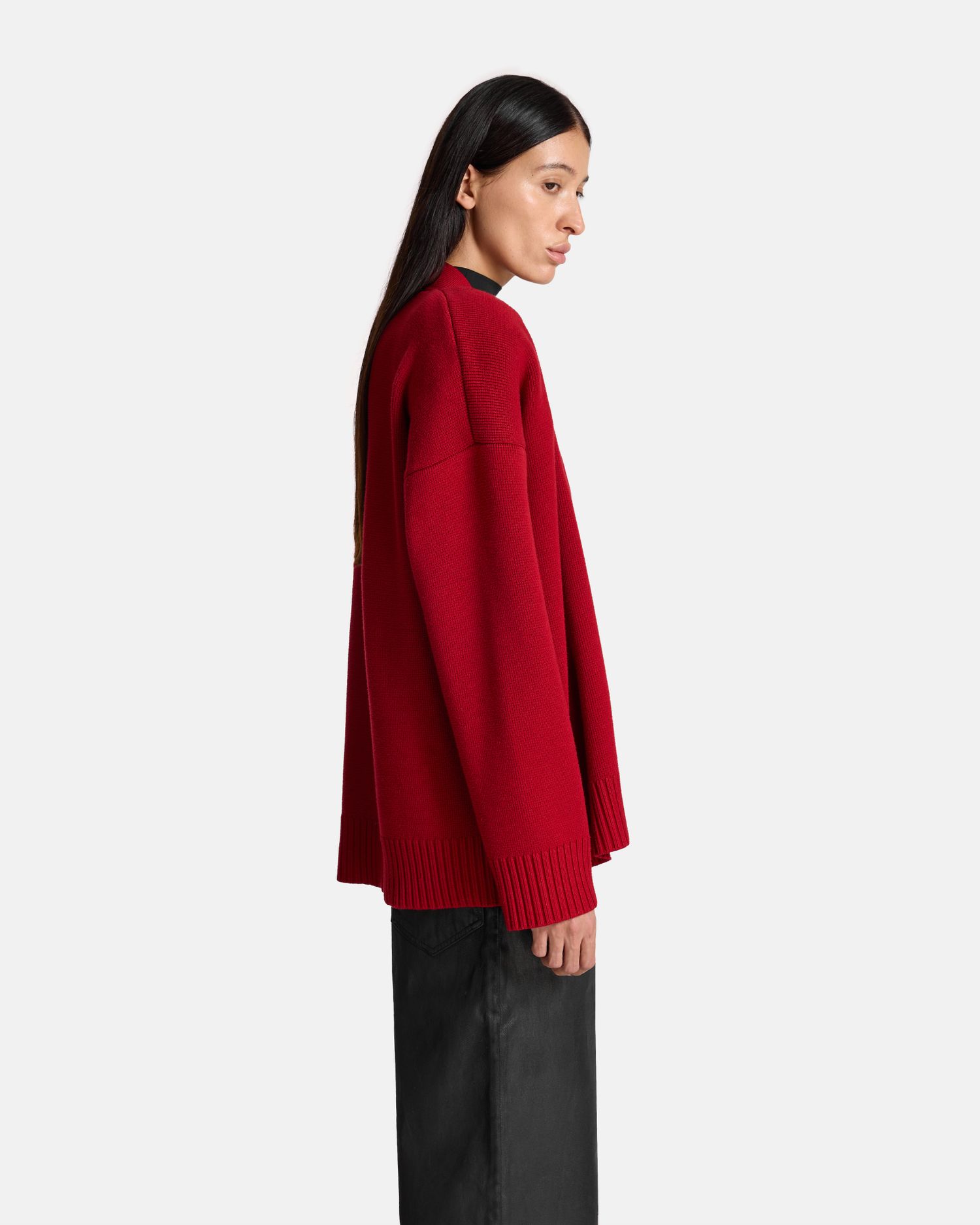 КАРДИГАН-БОМБЕР ИЗ ВЯЗАННОГО ТРИКОТАЖ