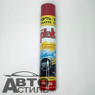 Полироль торпеды спрей PLAK  Клубника 750мл