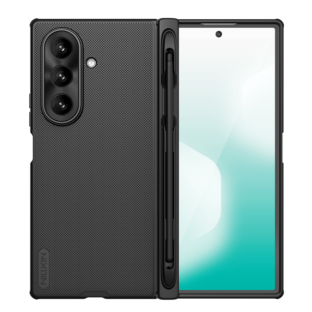 Чехол с MagSafe и держателем для S Pen от Nillkin для Samsung Galaxy Z Fold 7, серия Super Frosted Shield Fold Magnetic