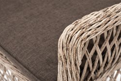 "Эспрессо-80 L" обеденная группа плетеная, цвет бежевый