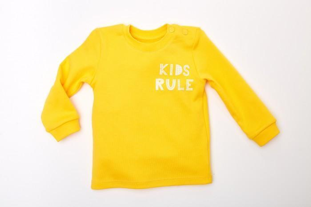 Лонгслив для мальчика р.86 Желтый 306-015-05-192