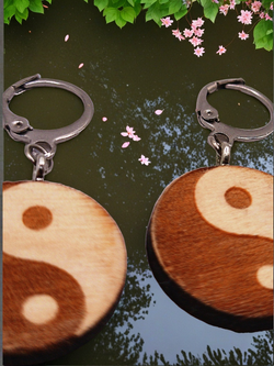 Серьги Инь Янь