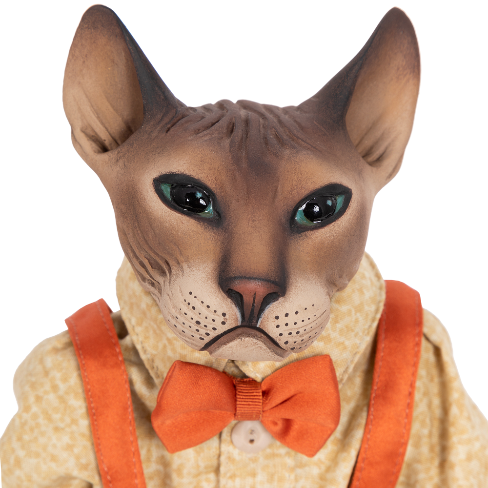 Кукла коллекционная Кот Бруно