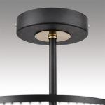 8193/8C COUNTY LN25 256 черный/медный, металл Люстра потолочная E27 8*60W 220V VIVANA