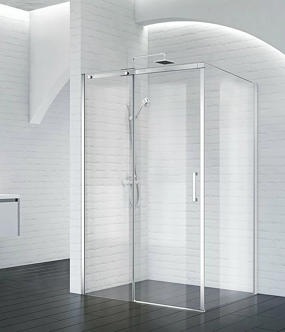Душевой уголок BelBagno ACQUA AH-1 150x100 прозрачный/черный