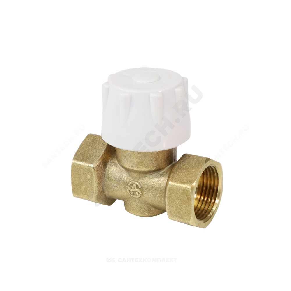 Кран двойной регулировки Ду 15 Ру10 аналог КРДП 1060 Aquasfera 1060-01