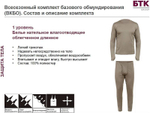 Термобелье нательное влагоотводящее ВКПО ВКБО