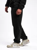 Брюки Hardlunch плюшевые черные