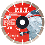 Диск алмазный отрезной (сегментированный) P.I.T 180x22,2x1,6мм(ACTW03-G180A)