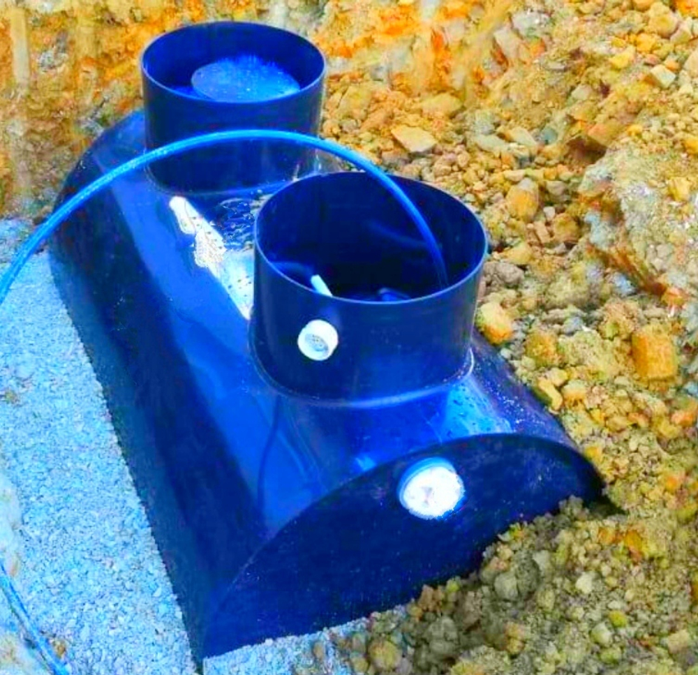 Септик накопительный Канада 1200 л. Горизонтальная (1500x1000x1200см;черный) - арт.556123.1