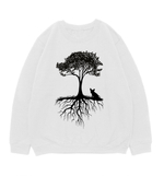 Свитшот "Французский бульдог у дерева"