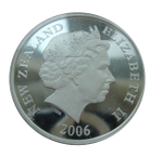 Новая Зеландия 1 доллар 2006 Золотая лихорадка Добыча золота СЕРЕБРО