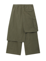 Мужские Брюки Asym Cargo Hakama Pants Vintage Stonewashed