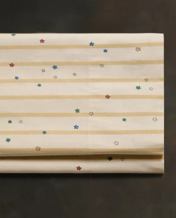 ZARA HOME ДЕТСКАЯ ПРОСТЫНЯ С ПРИНТОМ ЗВЕЗДЫ, РАЗНОЦВЕТНЫЙ