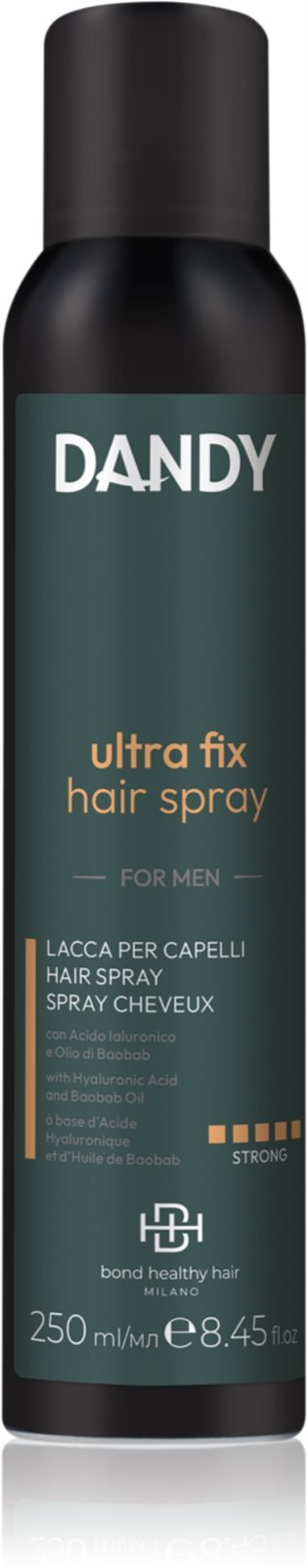 DANDY Hair Spray - лак для волос сильной фиксации с гиалуроновой кислотой /   300  ml  / GTIN 8008423009008