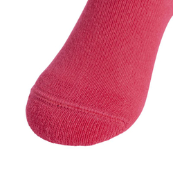 Теннисные носки Adidas Kids Linear Crew 3P - white/clear pink/power pink