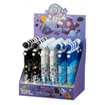 Ручка шариковая, Basir, синие чернила, гироскоп, серия "Космонавт", 36 шт