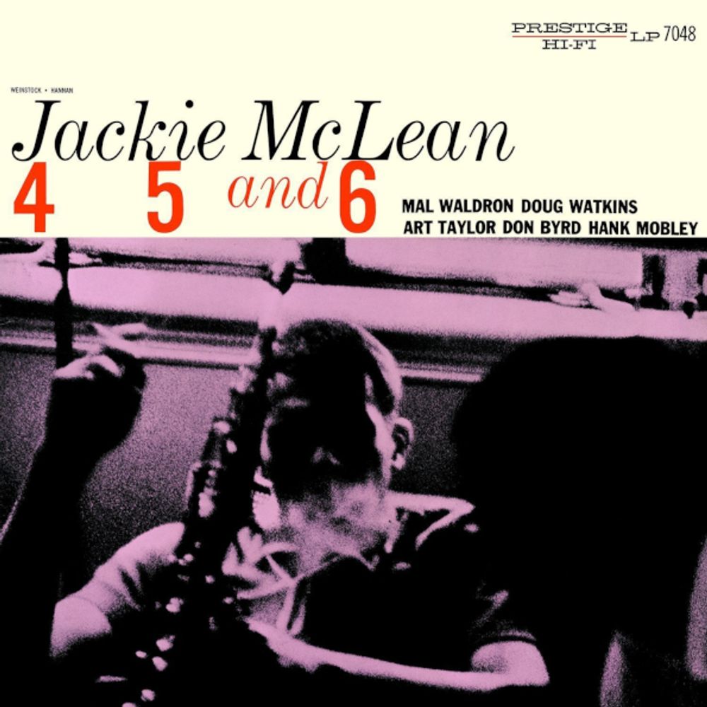 Jackie McLean / 4, 5 And 6 (LP)