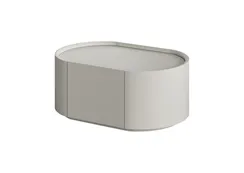 Тумба прикроватная Lagom 1 ящик ширина 60 см (серо-бежевый)