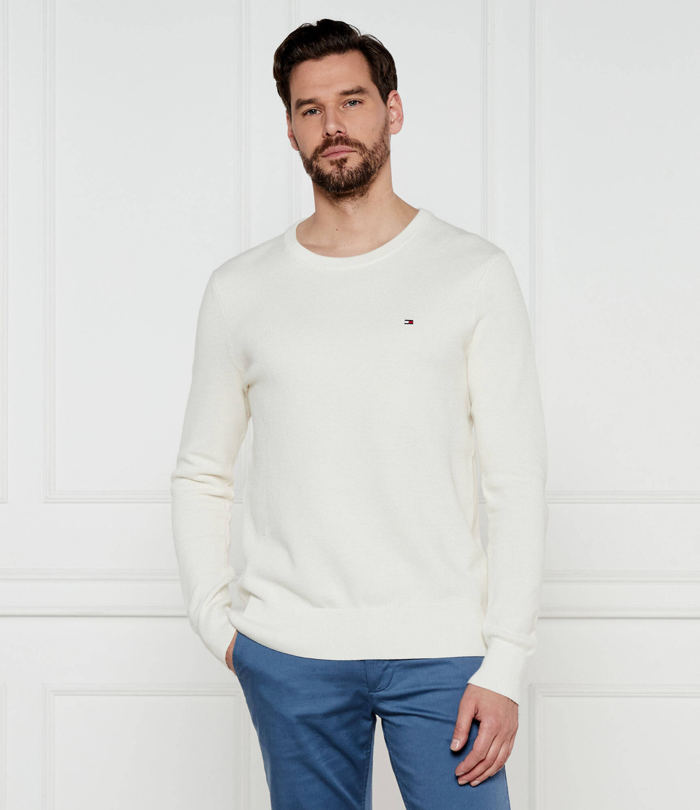 Свитер Tommy Hilfiger - кремовый(MW0MW36347)