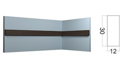 Рейка Дюропрофиль "Konture", Kr124M-8