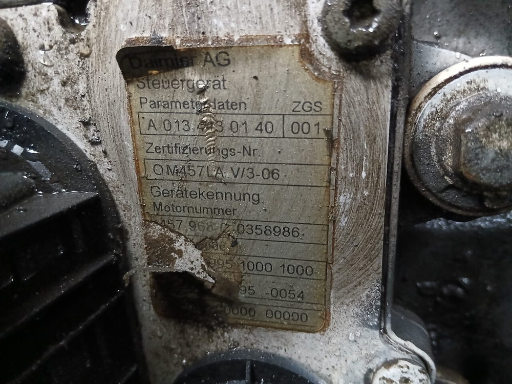 Двигатель в сборе OM457LA