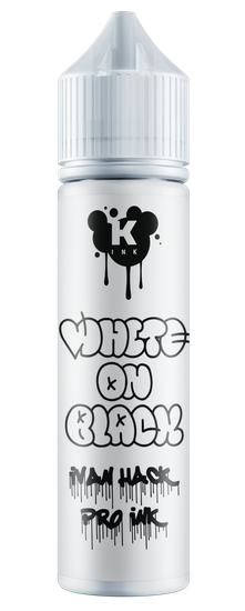 Краска Tattoo Ink - White on Black 60 мл | KRASKA TATTOO INK