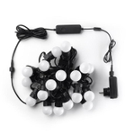 Умная гирлянда ретро «Фестон» Twinkly Festoon, RGB (20 м, 40 лампочек G45) Generation II