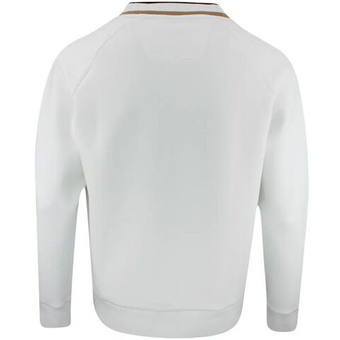 Мужская теннисная кофта BOSS Sardigan GOC - white