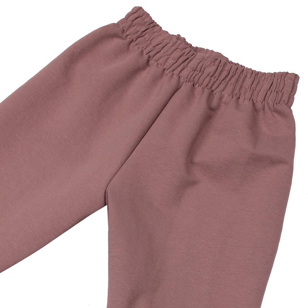 Брюки д/девочки ШТ-89/1 р.104 "Гренада-1" сухая роза (Ивашка)