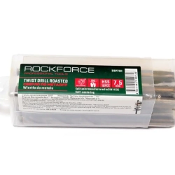 Сверло по металлу 1мм HSS+Co(10шт), в пластиковом футляре RockForce##Rock FORCE RF-DSP10H