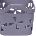 Корзина для хранения «БРУТТИ», цвет серая гавань, 21*15*14см (лейбл)