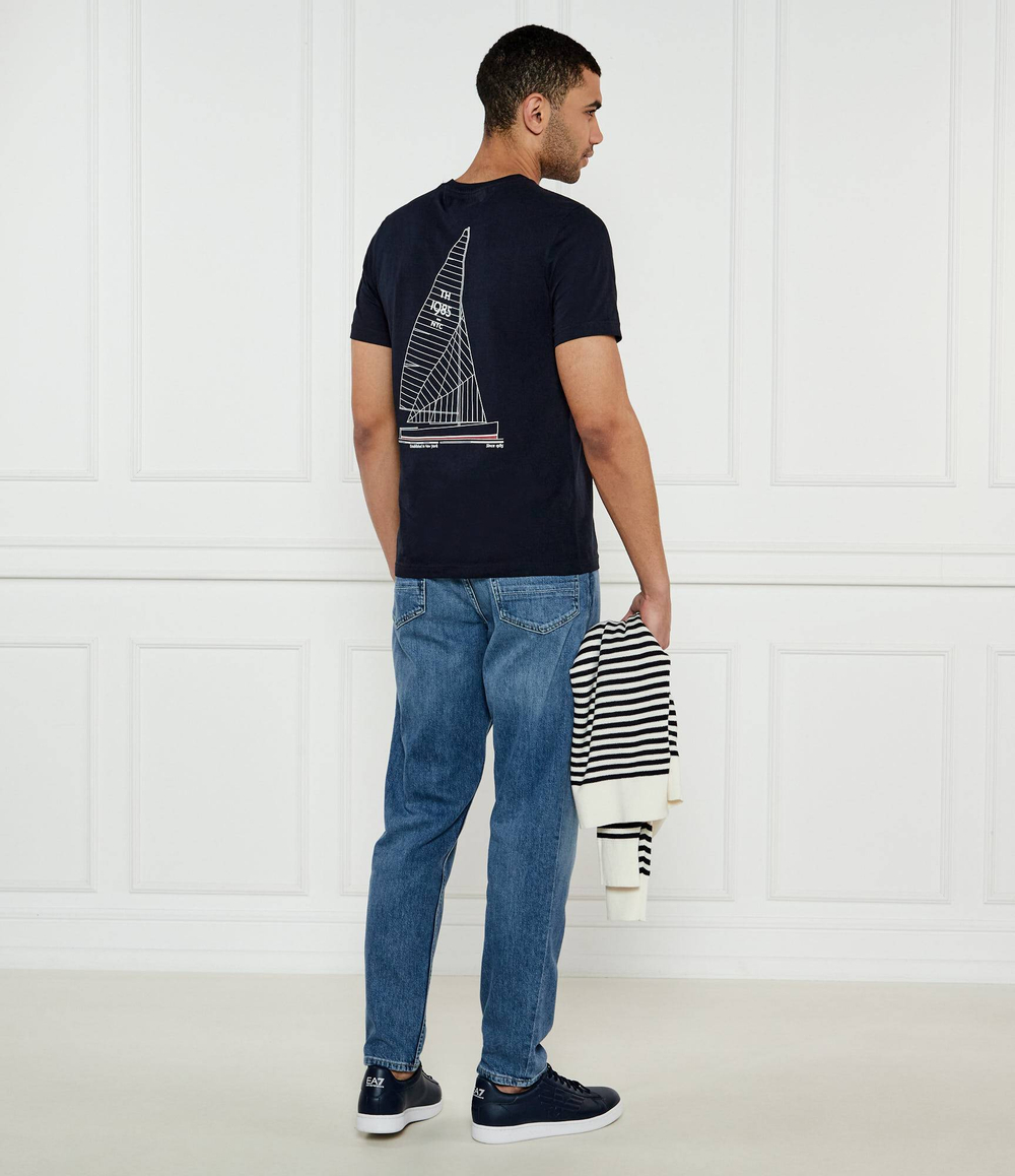 Футболка SAILING Tommy Hilfiger - темно-синий(MW0MW38614)