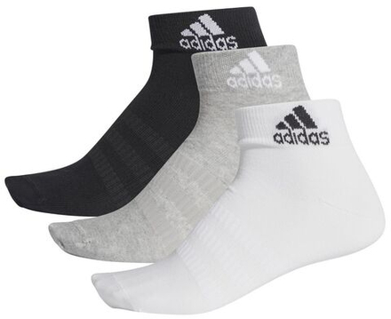 Теннисные носки Adidas Light Ankle 3PP - grey/white/black