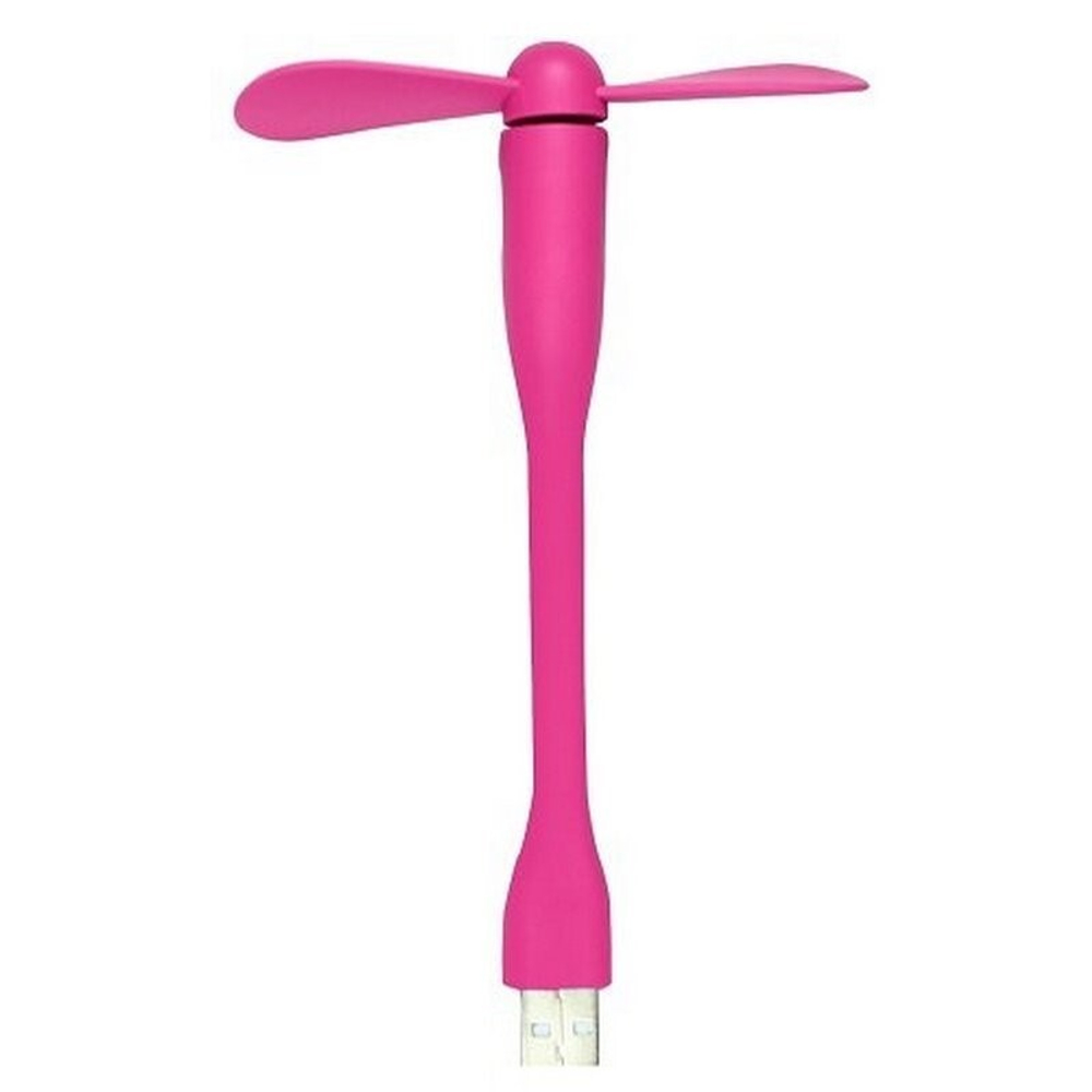 Гибкий USB-вентилятор (розовый)