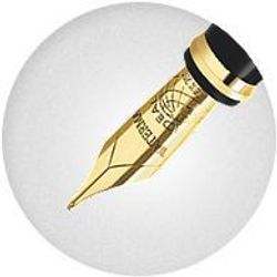 Waterman Exception Slim Black GT перо золото 18Ct F (S0636930)