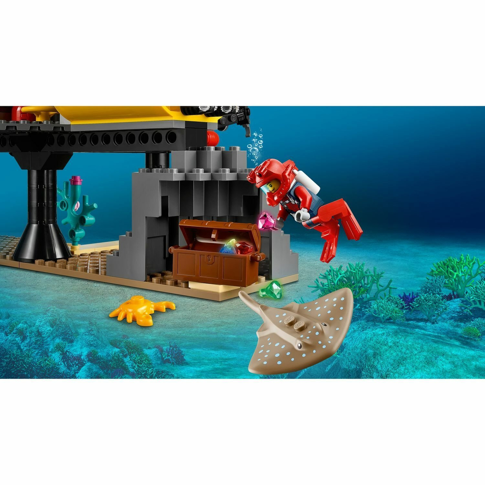 LEGO City: Исследовательская база 60265 — Ocean Exploration Base — Лего Сити Город