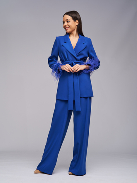 Брючный костюм с поясом