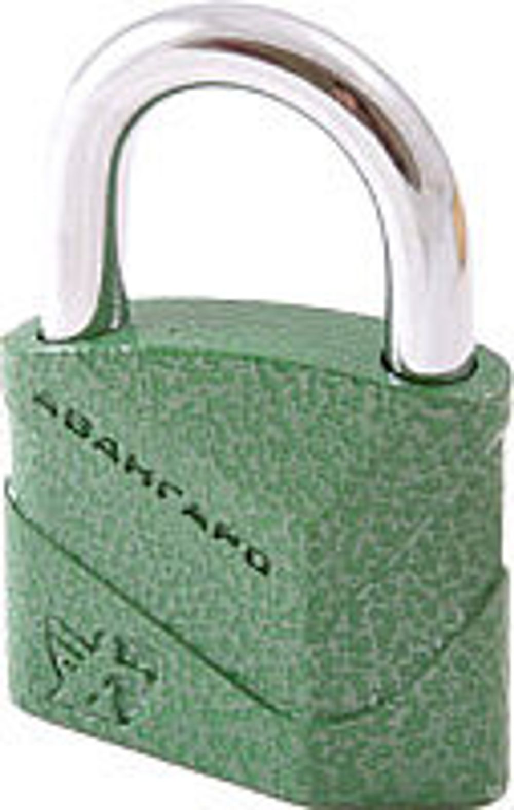 Замок навесной d=8мм Авангард Диско зеленый ВС2Д-50