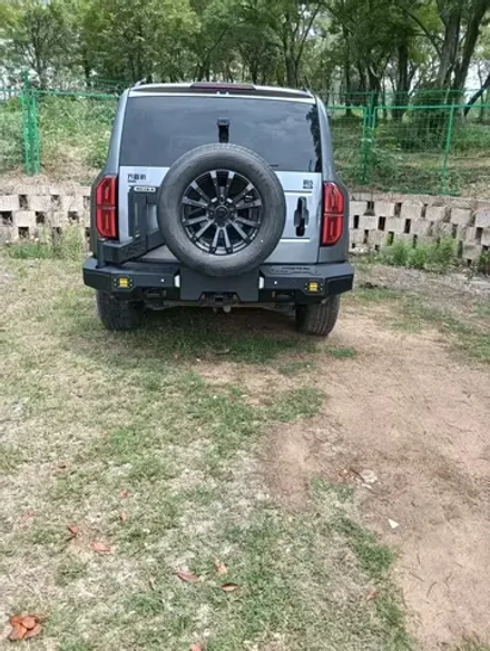 Силовой задний бампер Meika со светом для BYD Leopard 5 2024+ Леопард Стальной бампер защита