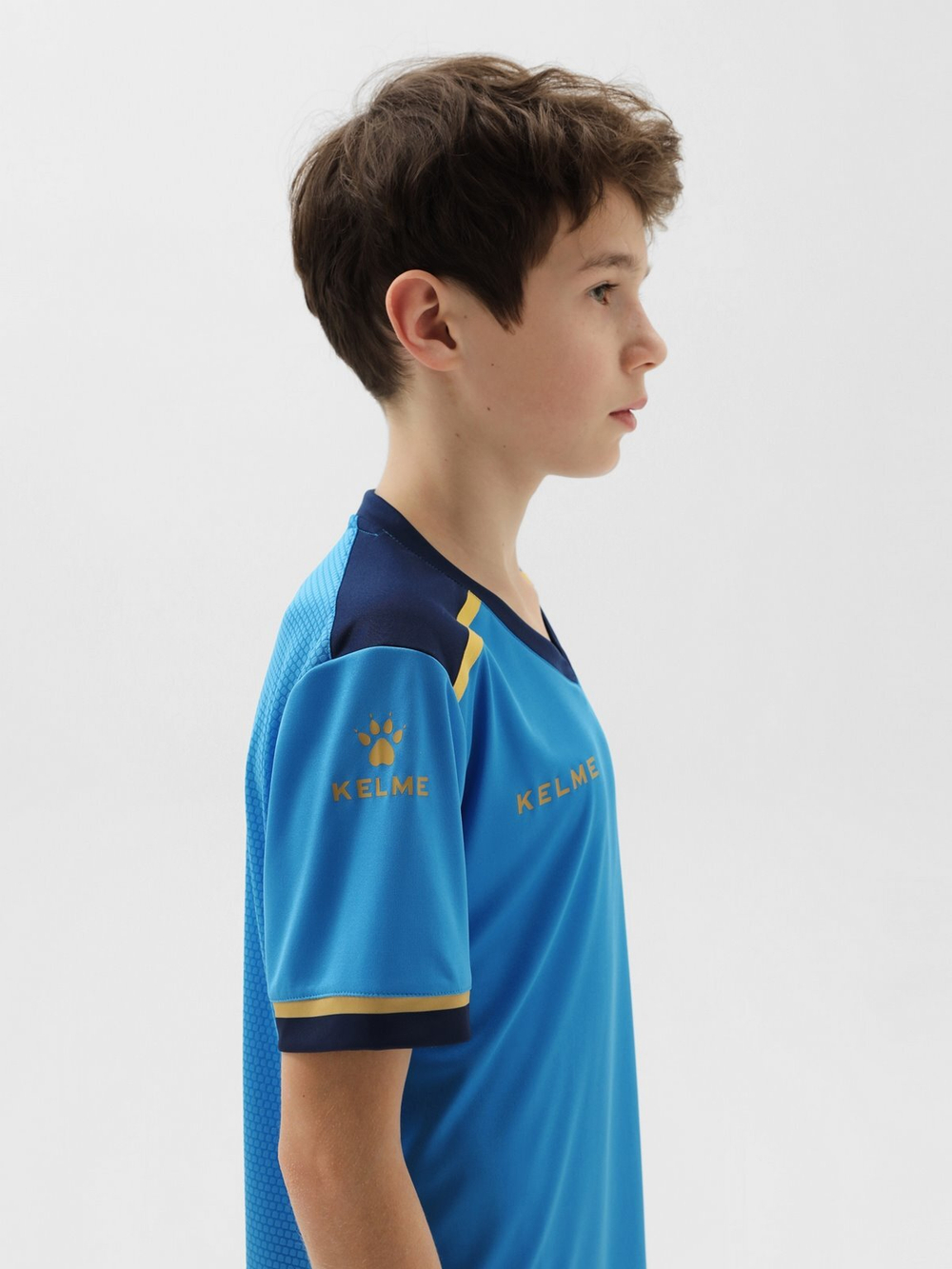 Детская футбольная форма KELME сине-голубой