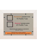 Рамка для постера и фотографий 17,7x23,7