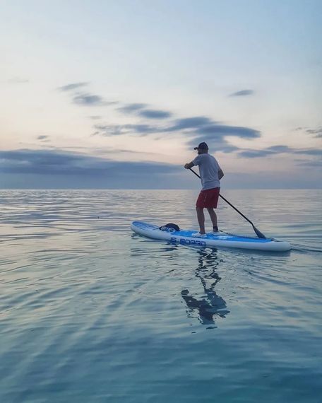 Надувная SUP-доска JS Board Marine JF335 335х82х15 см полный комплект